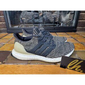 Youth 6.5y Adidas Ultraboost 4.0 J Dark Mocha Athletic Running Shoes CP8776
